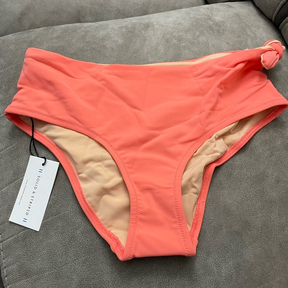 NWT Solid & Striped Grace bikini bottom - Picture 3 of 9